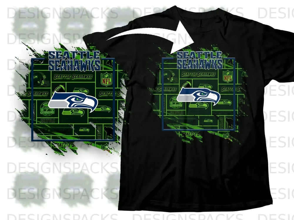 Seattle Seahawks Graphic NFL Fan Apparel Tee Shirt