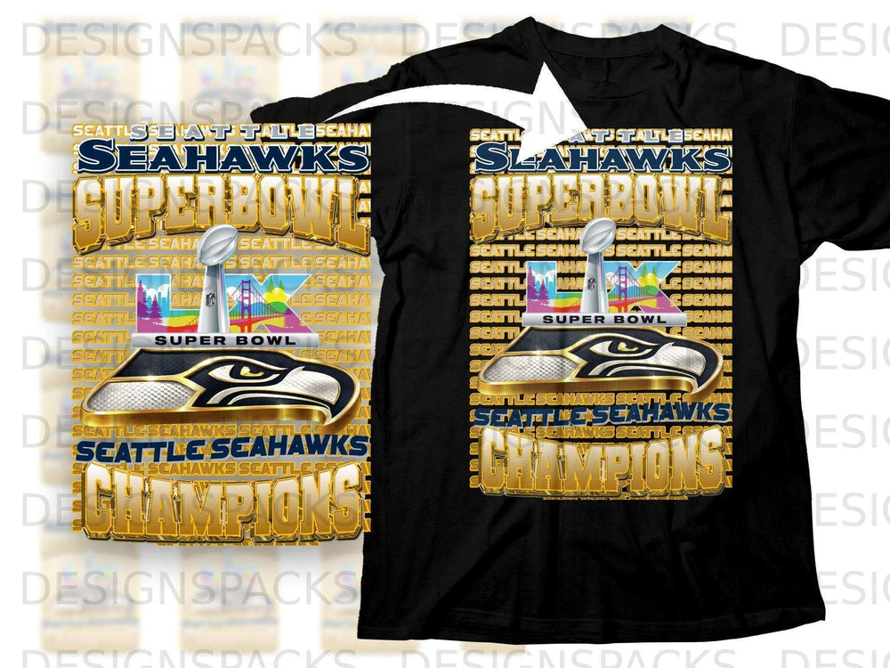 Seattle Seahawks Super Bowl Champions T-Shirt