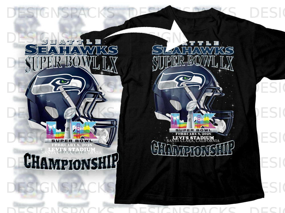 Seattle Seahawks Super Bowl LX Championship Shirt