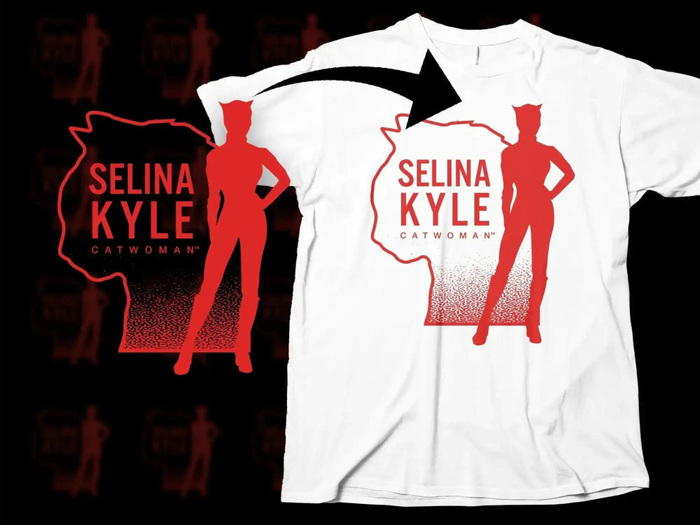 Selina Kyle Catwoman Outline Graphic Png Digital Download