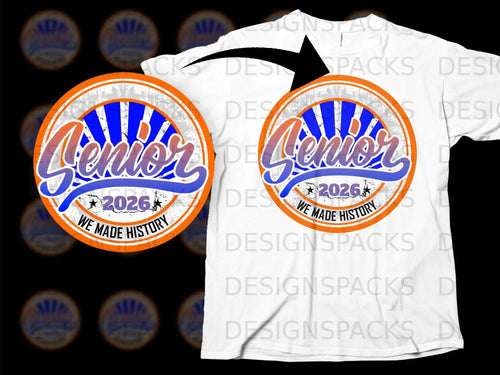 Circular graphic with 