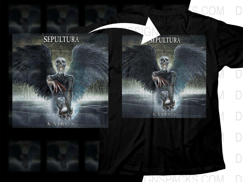 Sepultura Kairos Album Artwork Rock Png Halftone Digital Download