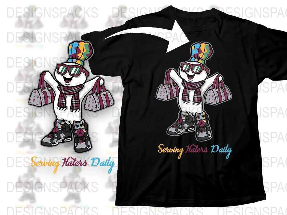 Serving Haters Daily Graphic Cool Trendy Png Digital Download