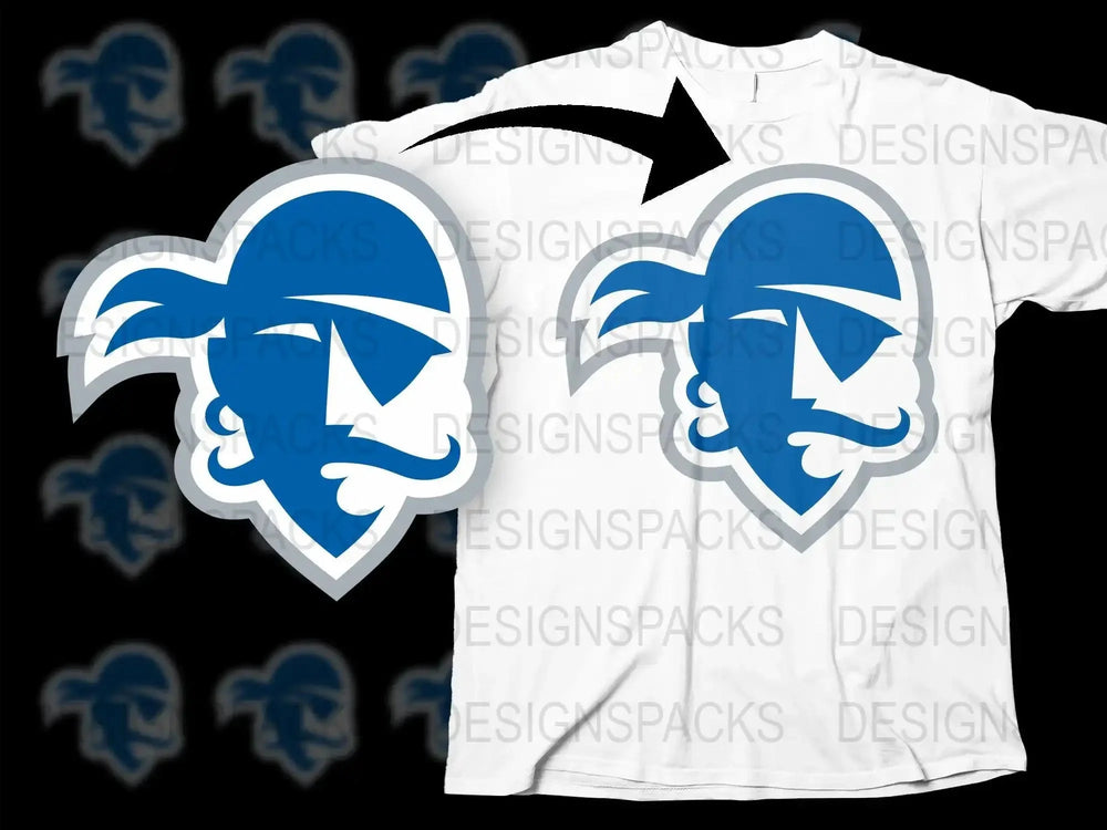 Seton Hall Pirates College Football Png Digital Download