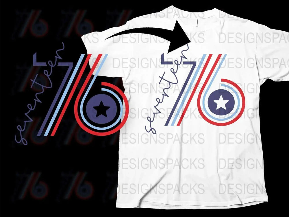 Retro Stripe Star Design T-Shirt, Vintage Inspired Casual Tee, Unisex Fashion Top