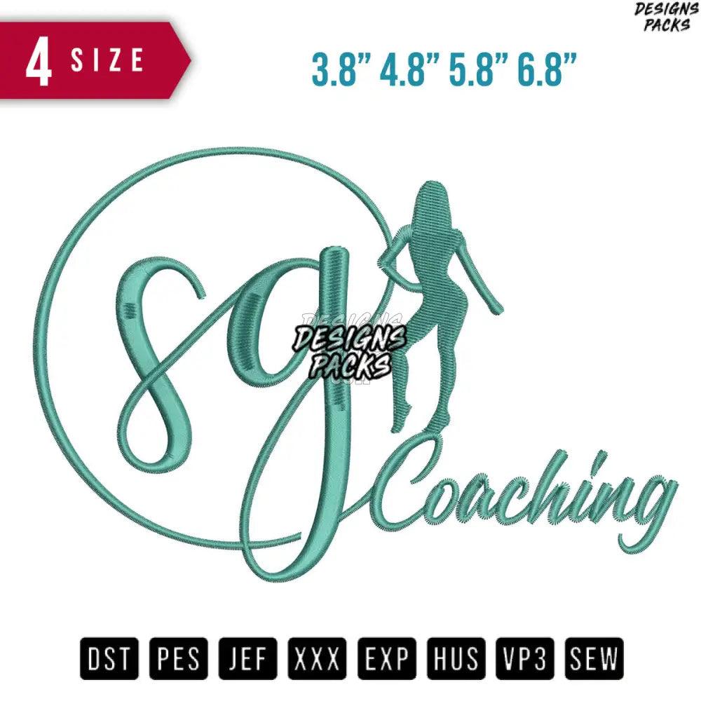 Sg Coaching Logo Embroidery Design