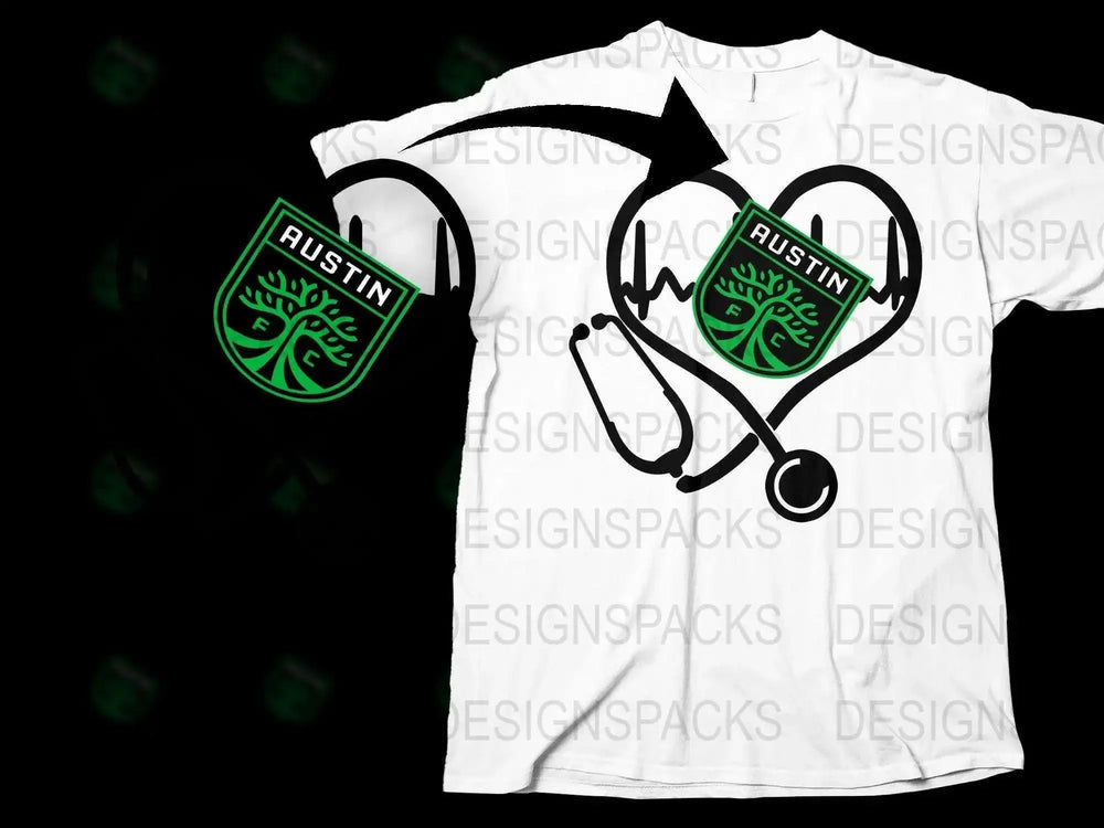 Show Your Love for Austin FC with These Stylish Png Digital Download