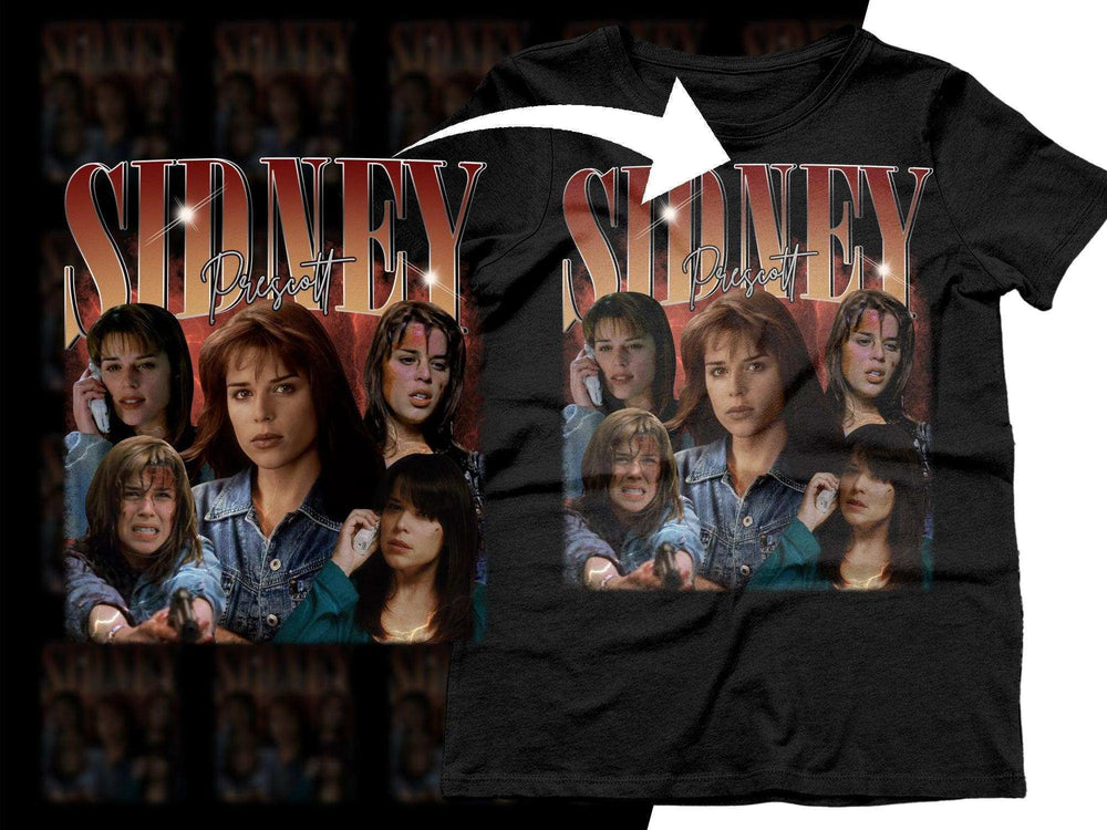 Sidney Prescott Bootleg Horror Movie Halloween Png Digital Download