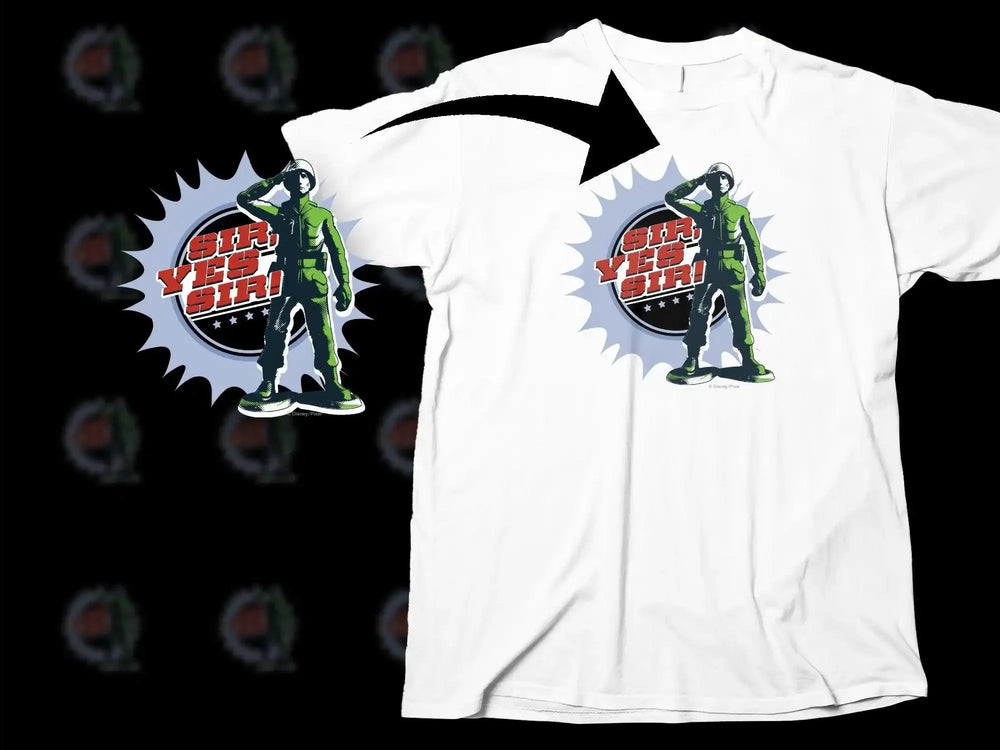 Sir Yes Sir Green Army Man Toy Story Png Digital Download