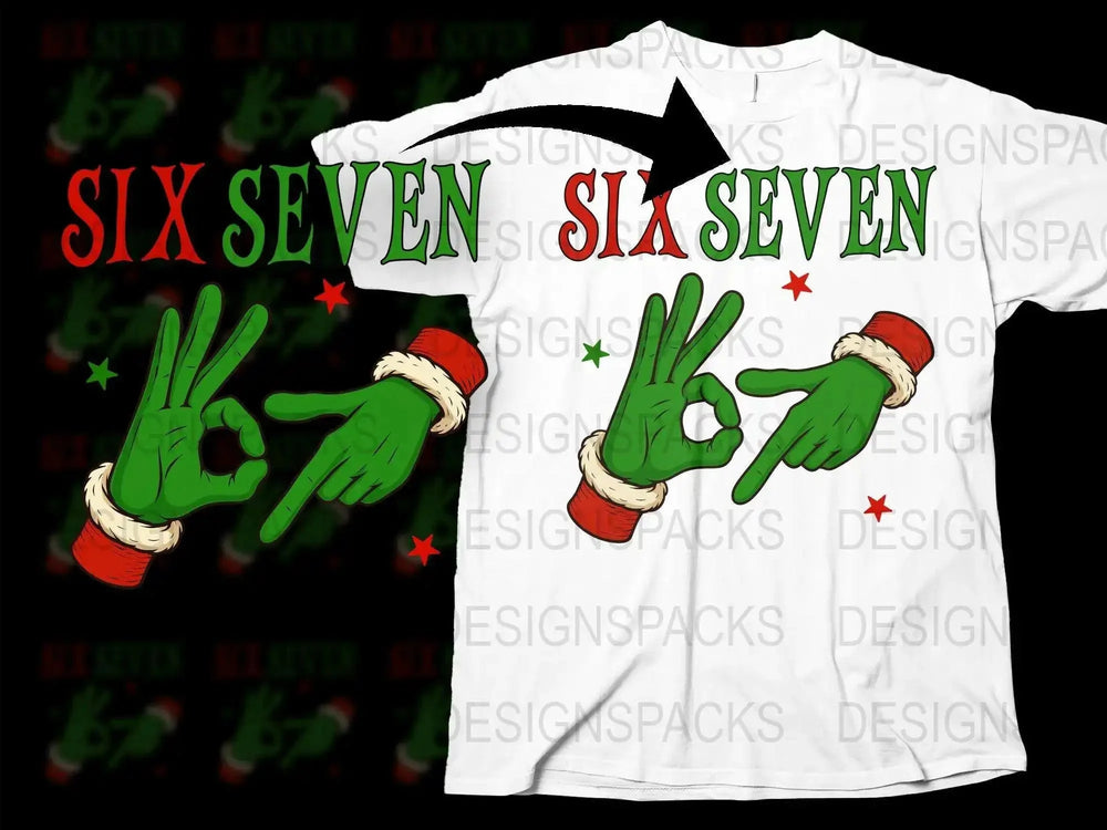 Urban Style Graphic T-Shirt with Hand Signs Design, Unisex White Tee with Bold Red and Green Accents