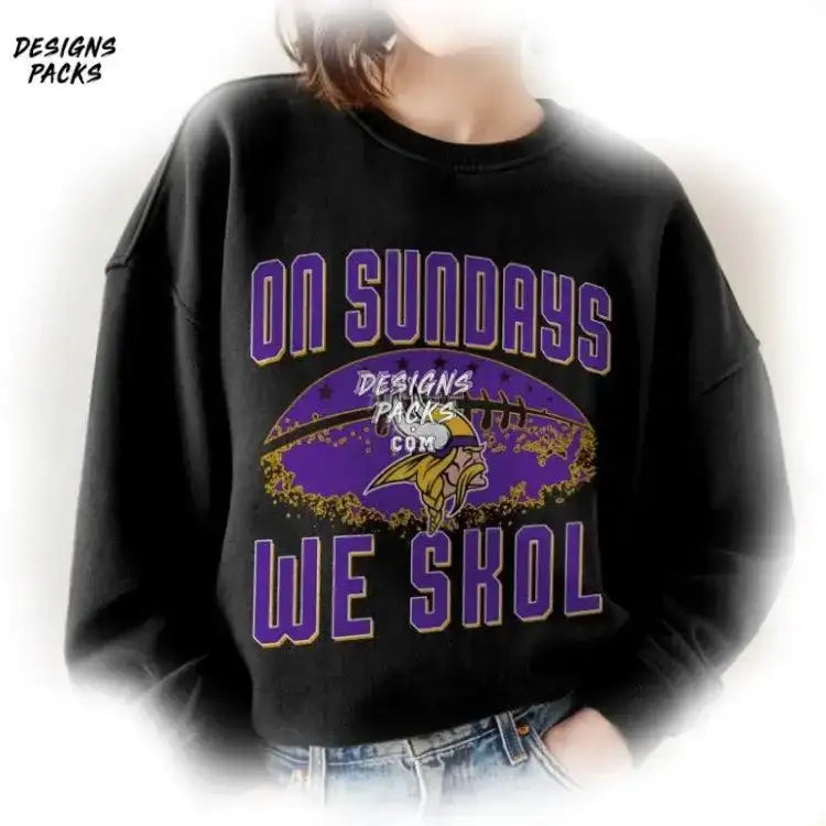 Skol Football Minnesota On Sundays We Skol Vikings Png Design