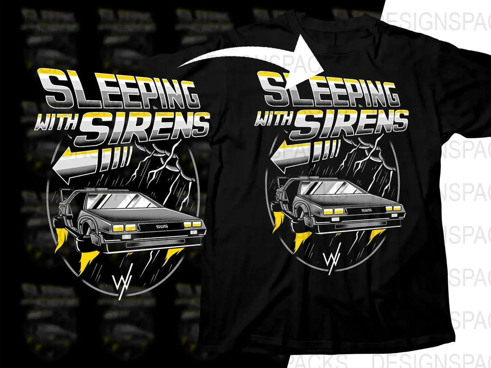 Sleeping With Sirens Rock Band Png Halftone Digital Download
