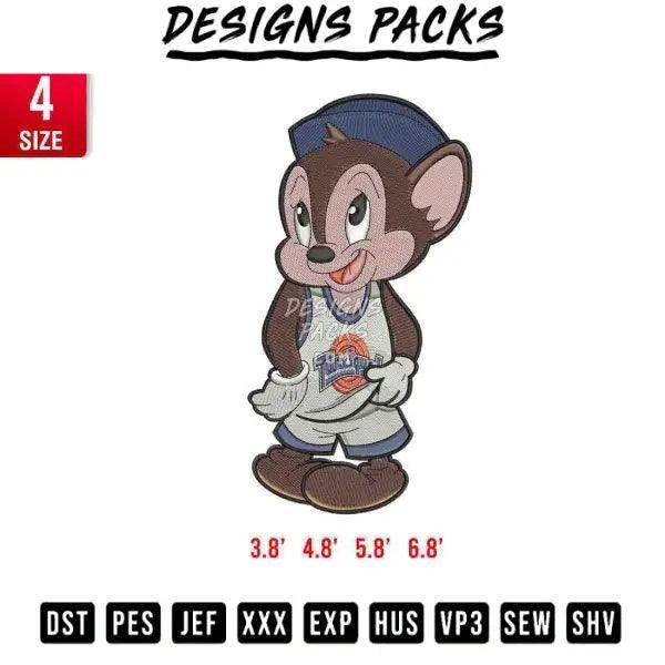 Sniffless Embroidery Design 