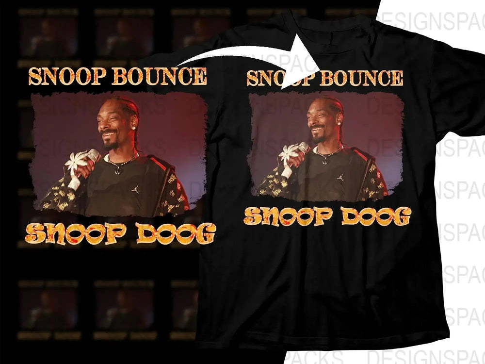 Snoop Bounce Snoop Dogg Design Music Fan Png Digital Download