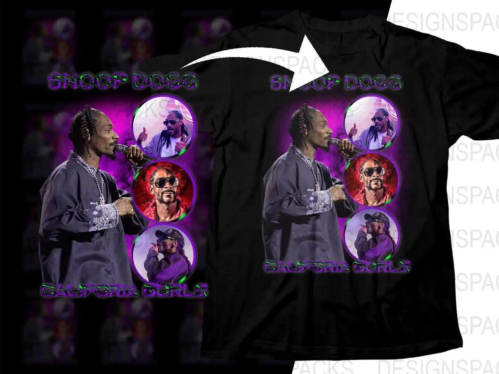 Snoop Dogg California Gurls Graphic Print Png Digital Download