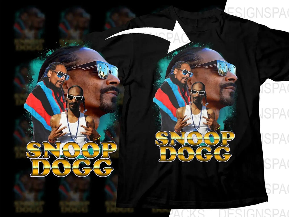 Snoop Dogg Cool Vibes Graphic Print Png Digital Download