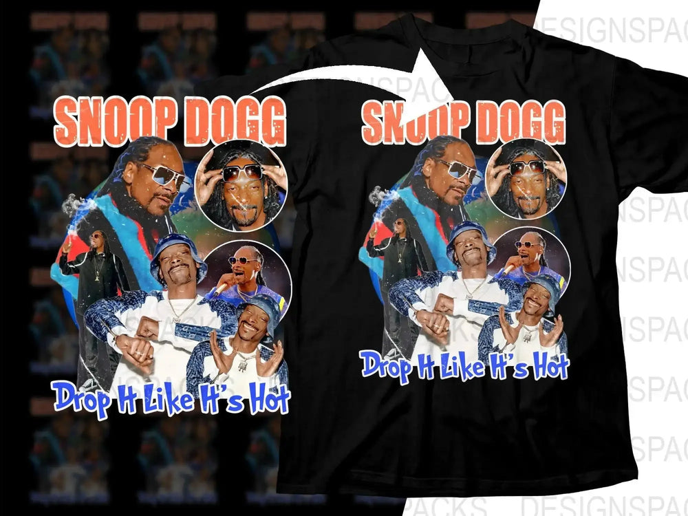 Snoop Dogg Drop It Like It's Hot Graphic Png Digital Download