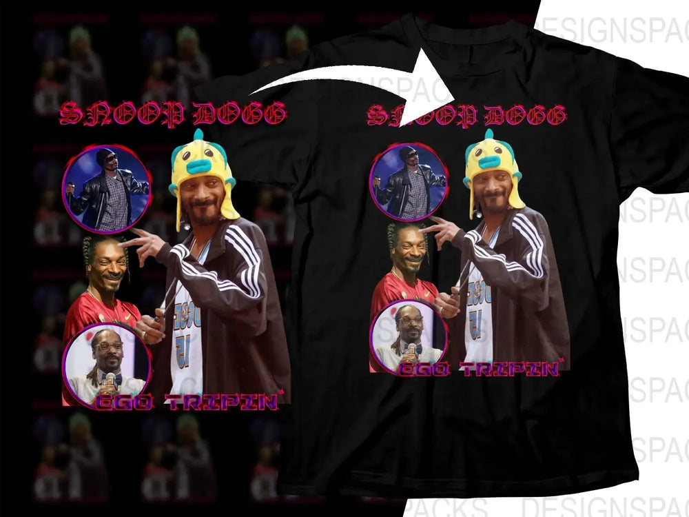 Snoop Dogg Ego Trippin Graphic Custom Png Digital Download