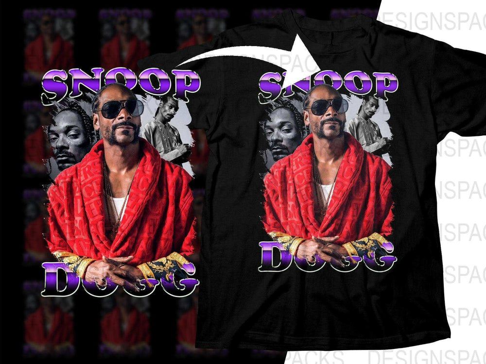 Snoop Dogg Iconic Music Legend Graphic Print Png Digital Download