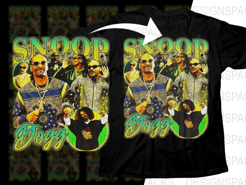 Snoop Dogg Music Bootleg Graphic Png Digital Download
