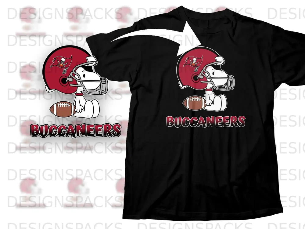Snoopy Buccaneers Football Helmet Character product type