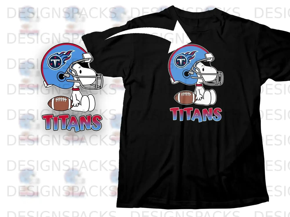 Snoopy Titans Football Helmet Character product type