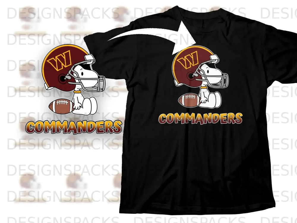 Snoopy Washington Commanders Football Helmet product type