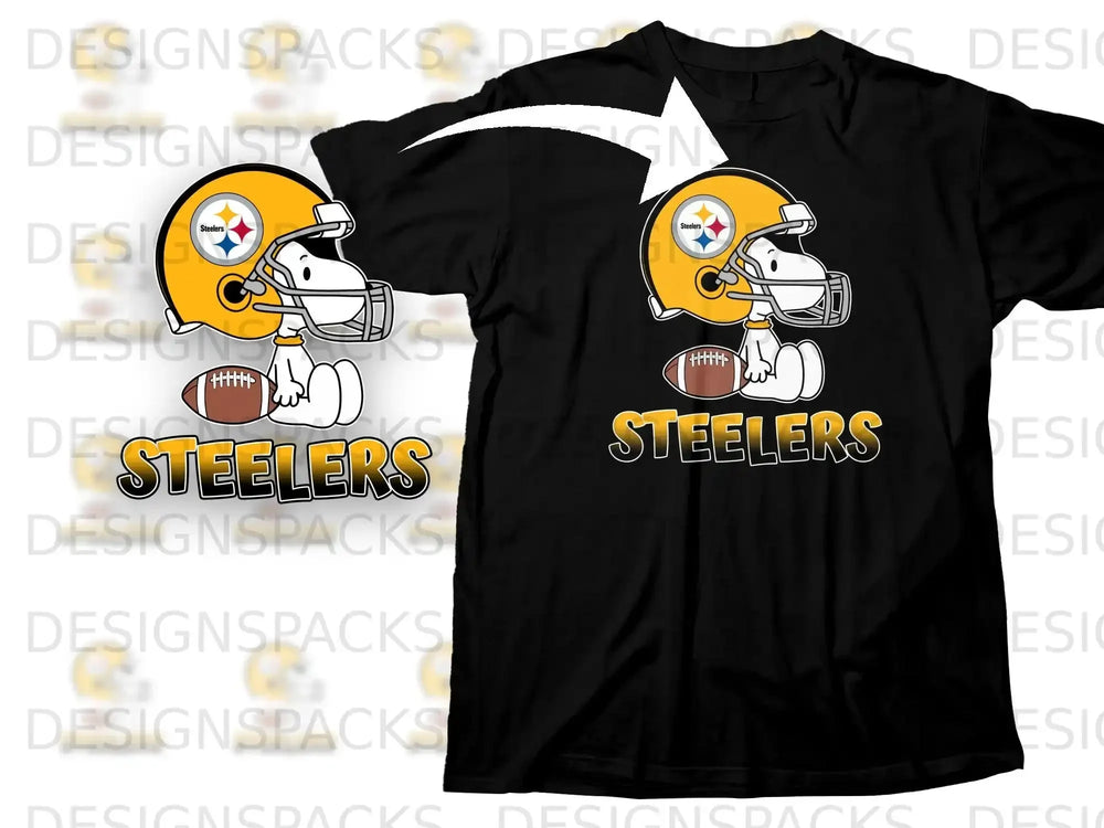 Snoopy Character Steelers Football Helmet product type