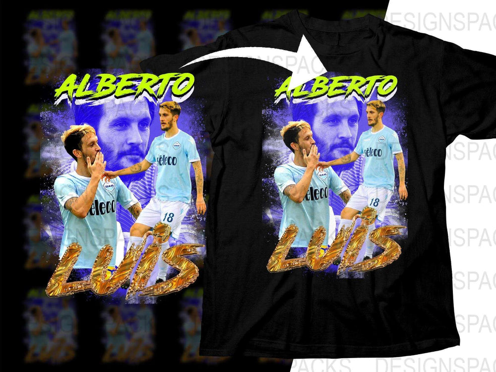 Soccer Legends Alberto Luis Graphic Soccer Png Digital Download