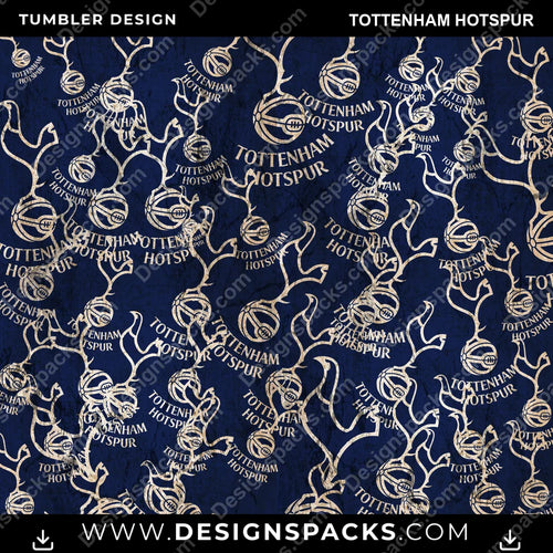 Soccer Logo BG Tottenham Hotspur MLS Soccer Tumbler Digital Wrap Design Download