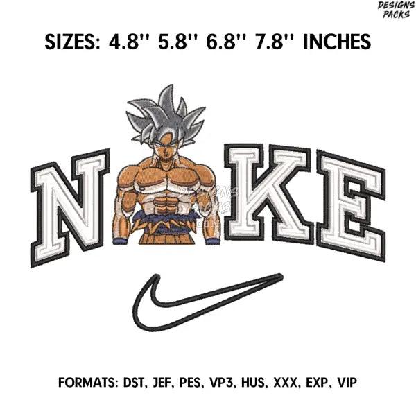 Son Goku Embroidery Design File, Dragon Ball Anime Embroidery Design, Anime Pes Design Brother, Machine embroidery file