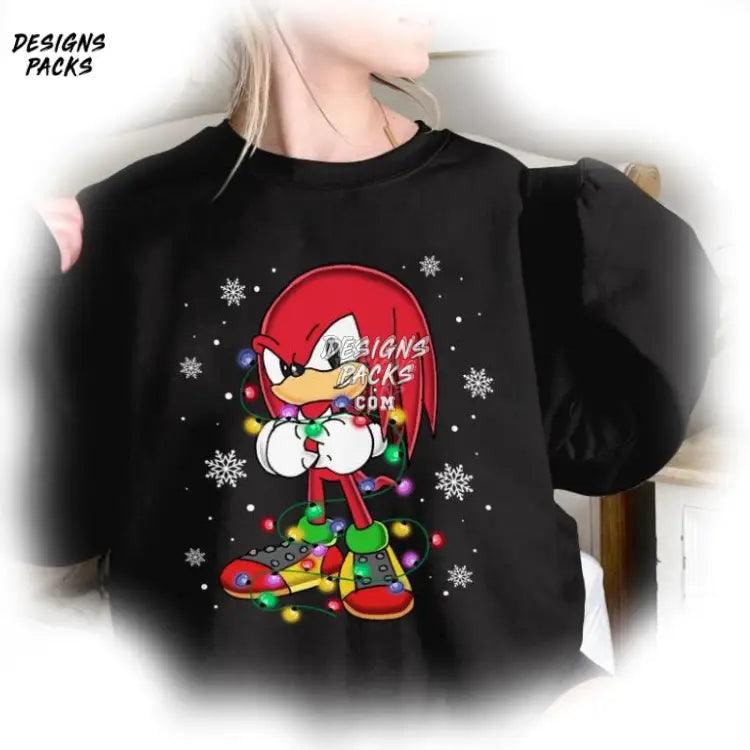 Sonic Group Matching Christmas Sublimation The Hedgehog Png Design