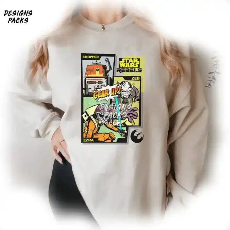 Space Serie The Ghost Crew Chopper Rebels Png Design