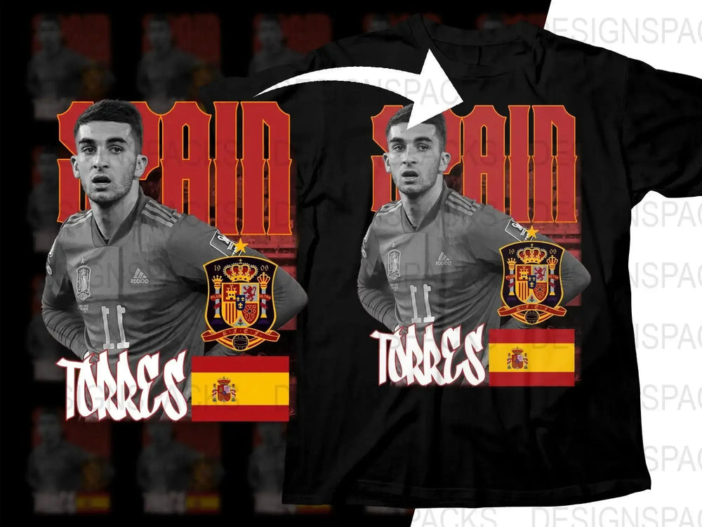 Spain Torres National Team Soccer Fan Soccer Png Digital Download