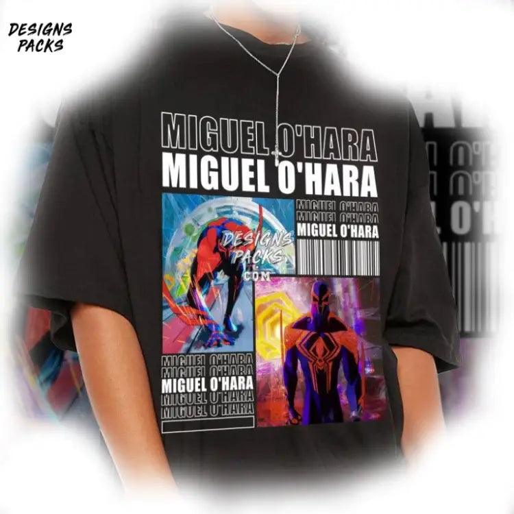 Spider Across The Spider - Verse Man 2099 Miguel O’hara Png Design
