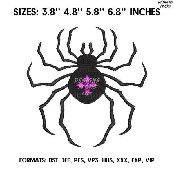Spider Embroidery Design File, Hunter x Hunter Anime Embroidery Design, Machine Embroidery, Phantom Troupe Design