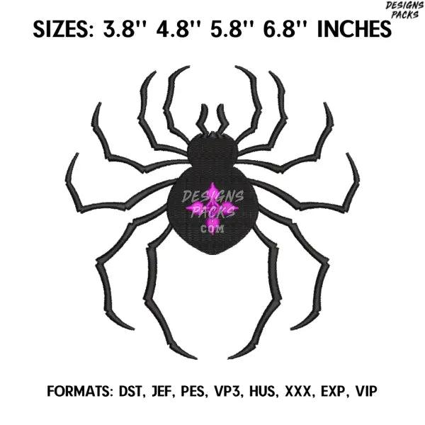 Spider Embroidery Design File, Hunter x Hunter Anime Embroidery Design, Machine Embroidery, Phantom Troupe Design