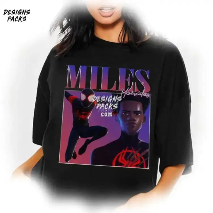 Spider - Man Across The Spider - Verse Black Spider Man Miles Morales Png Design