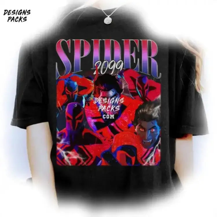 Spider - Man Across The Spider - Verse Sublimation Spider 2099 Png Design
