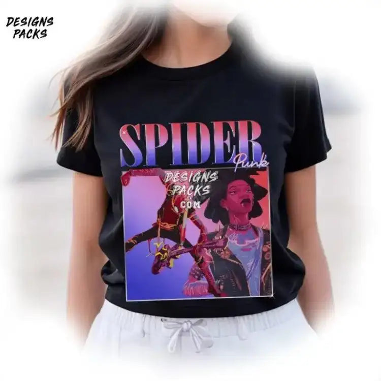 Spider - Man Across The Spider - Verse Sublimation Vintage Pider Punk Png Design