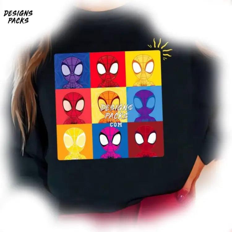 Spider Man Miles Morales Ghost Spidey And His Amazing Friends Spider - Man Sense Png Design