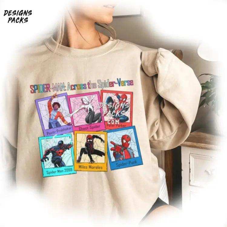 Spider Punk Miles Morales Spider - Man Across The Verse Tarot Card Png Design