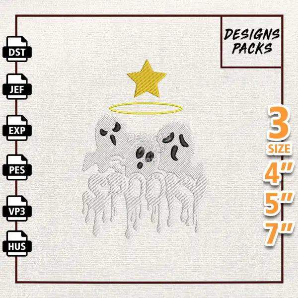 Spooky Halloween Embroidery Design