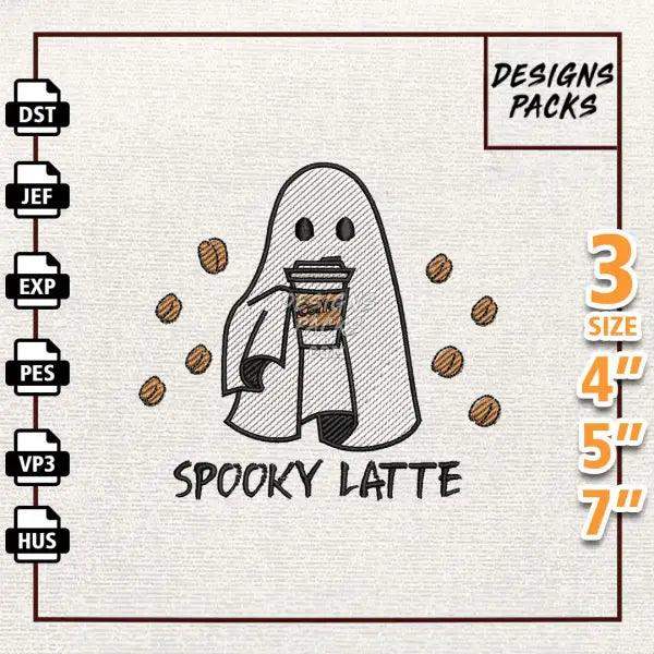 Spooky Halloween Embroidery Design