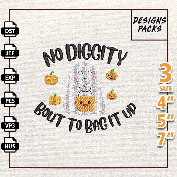 Spooky Halloween Embroidery Design