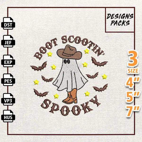 Spooky Vibes Embroidery Design
