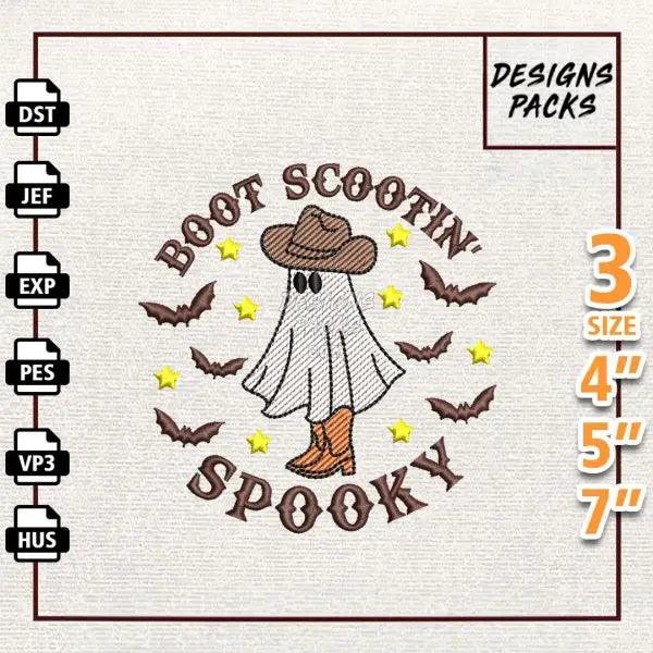 Spooky Vibes Embroidery Design