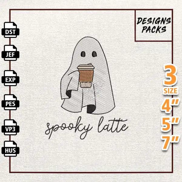 Spooky Vibes Embroidery Design