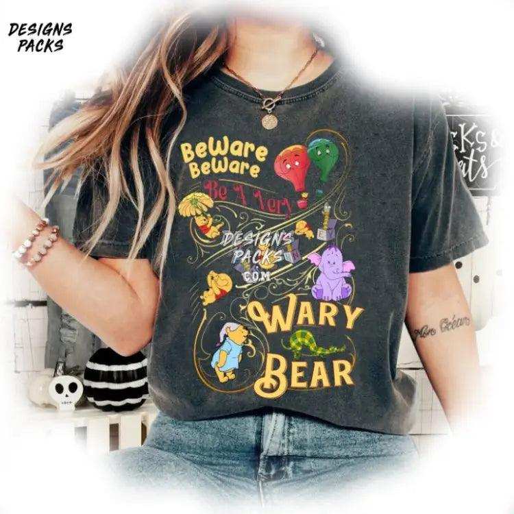 Spooky Winnie Pooh Halloween Cartoon Bears Happy Png Design