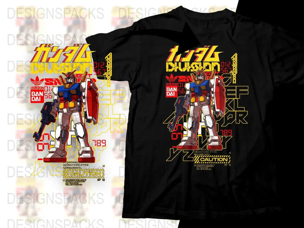 Sport Brand Bandai Gundam Division 01256 Png Digital Download